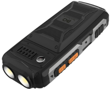 Мобильный телефон BQ 2410L Tank Power 4G, 256 Мб, Черный, Dual mini-SIM детальное изображение - 7