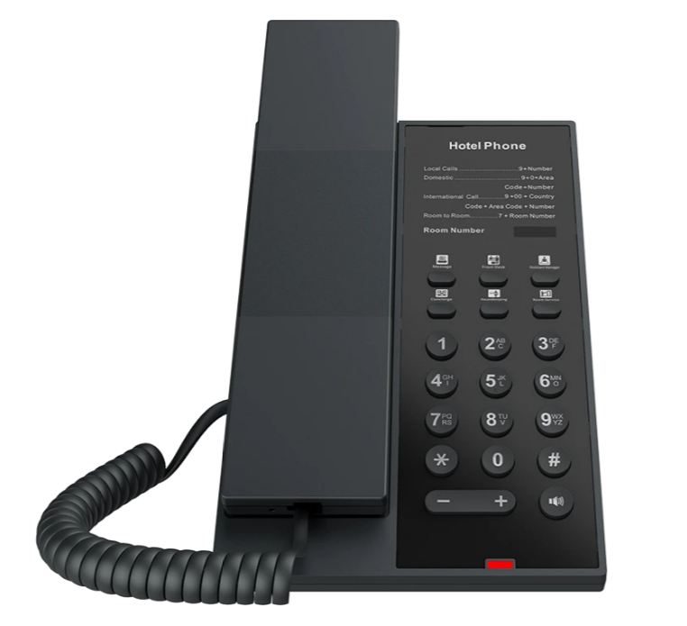 VoIP-телефон Fanvil (Linkvil) H602, без блока питания, Черный детальное изображение - 2