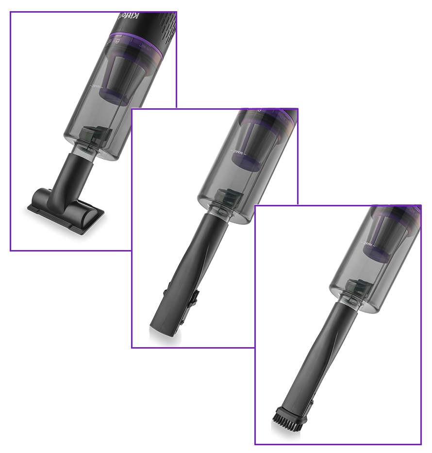 Пылесос KITFORT KT-5128, Черный детальное изображение - 3