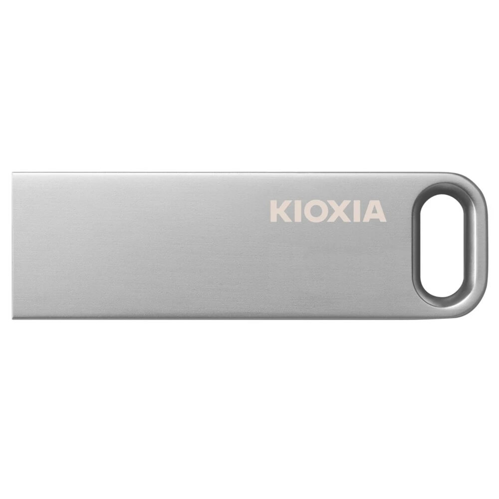 USB Flash накопитель Kioxia TransMemory U366 (LU366S128GG4) 128 ГБ, серебряный детальное изображение - 1