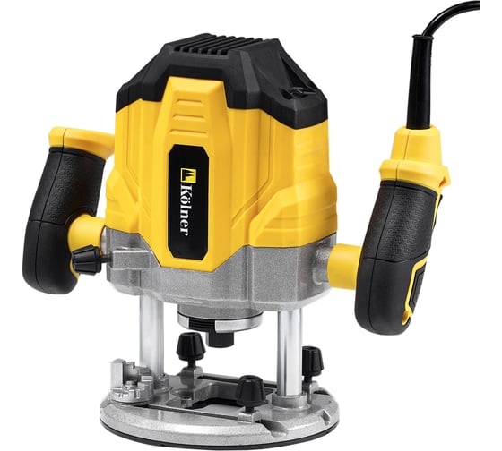 Фрезерная электрическая машина Kolner 8031400036, 1400 Вт, Желтый детальное изображение - 2