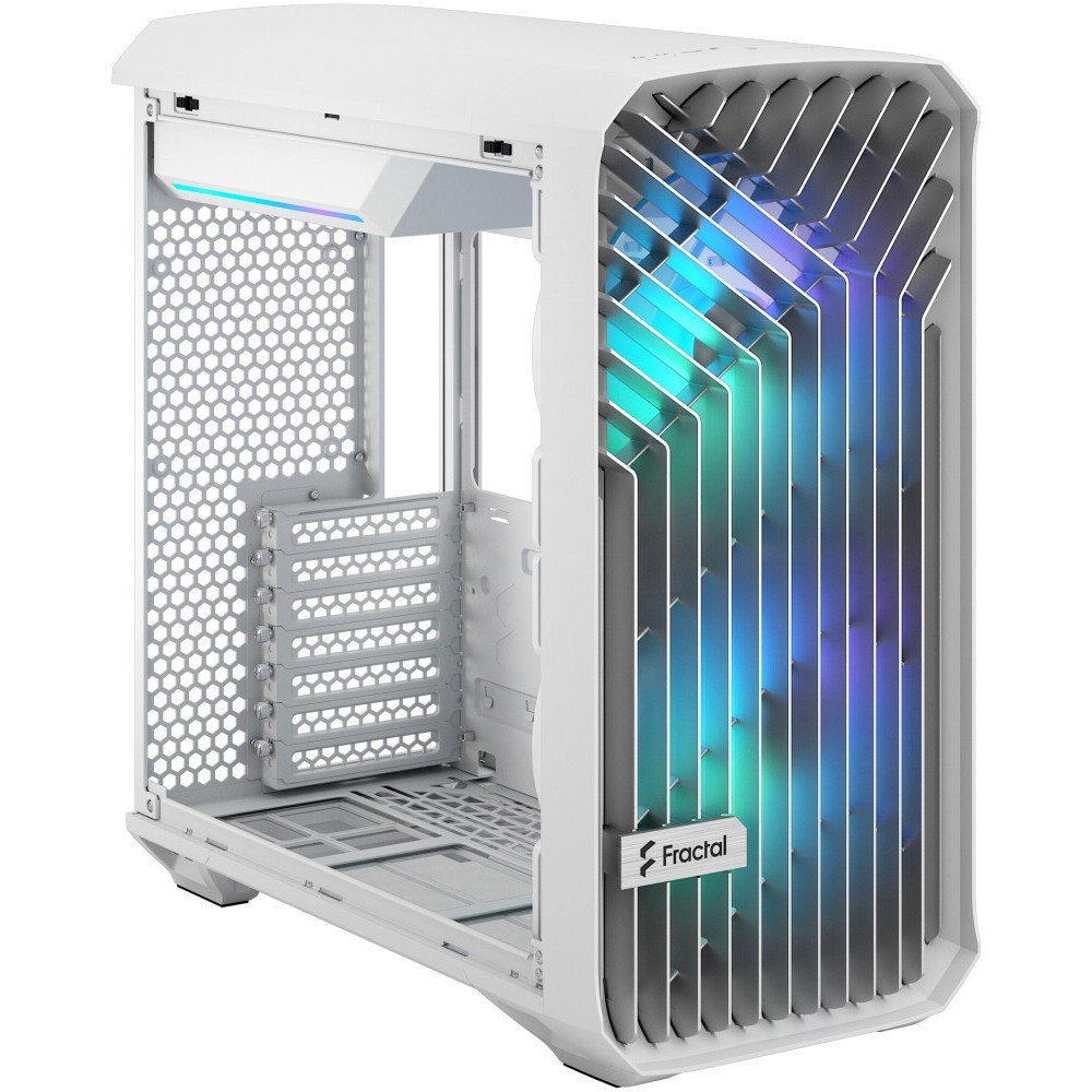 Корпус Fractal Design Torrent Compact RGB TG Clear Tint, Белый детальное изображение - 3