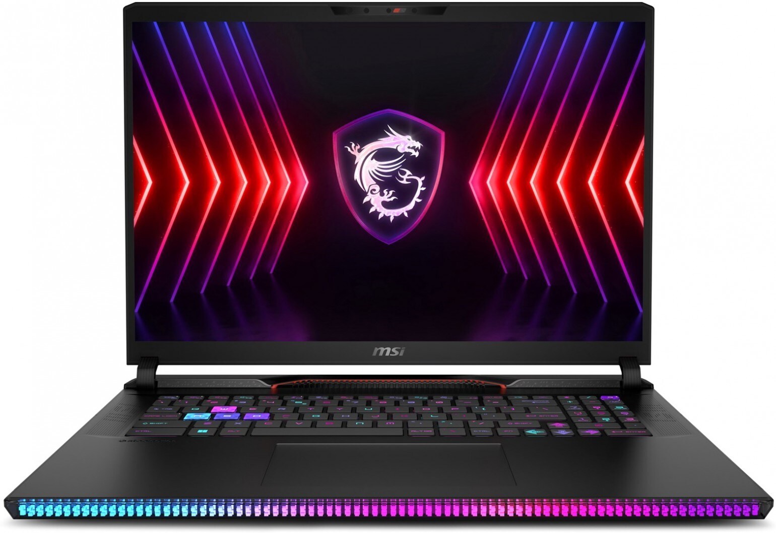 Ноутбук MSI Raider GE78 HX 14VHG, RAM 32 ГБ, Core Black, SSD 1024 ГБ, RTX 4080 детальное изображение - 1