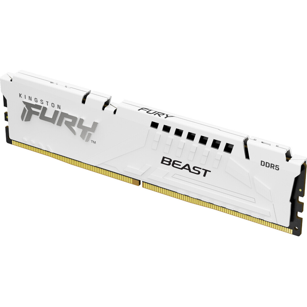 Оперативная память Kingston Fury Beast White DDR5 6800MHz, KF568C34BW-16, 16 Гб детальное изображение - 2