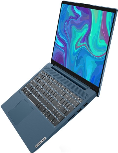 Ноутбук Lenovo IdeaPad 5 15IIL05, 81YK001GRU, RAM 8 ГБ, SSD 256 ГБ, Синий детальное изображение - 3