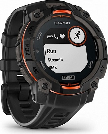 Смарт-часы Garmin Instinct 3 Solar, 45 мм, Черный детальное изображение - 2