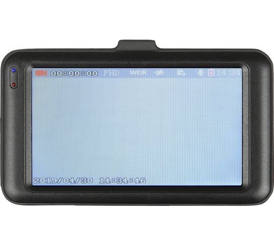 Видеорегистратор DIGMA FreeDrive 118 DUAL, 2-х канальный, 1920x1080 Full HD dpi, MicroSD, 32 ГБ, Черный детальное изображение - 3