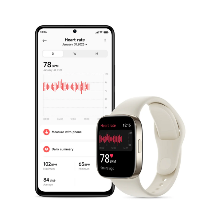 Смарт-часы Xiaomi Redmi Watch 3, 42 мм, Слоновая кость №3