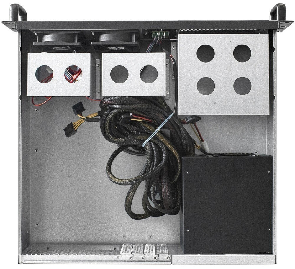 Серверный корпус ExeGate Pro 2U390-04/1100ADS, 1100 Вт, Черный детальное изображение - 5