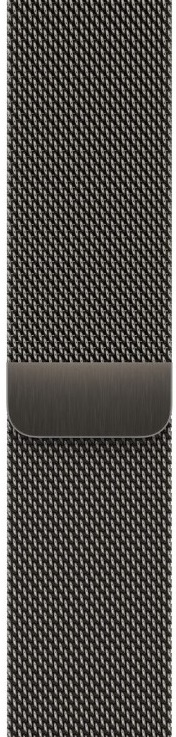 Умные часы Apple Watch Series 8 Black Stainless Steel, Black Milanese Loop 45 мм, Графит детальное изображение - 3