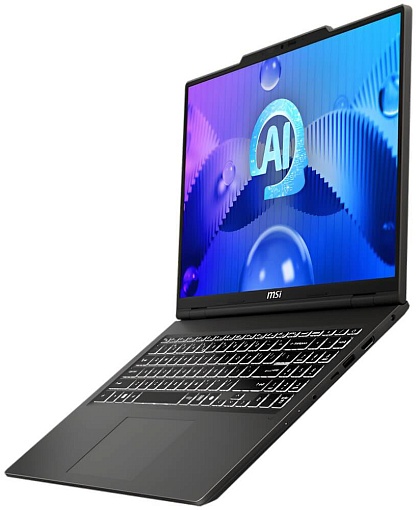 Ноутбук MSI Venture 16 AI A2HMG-050RU, Intel Core Ultra 7 255H, RAM 32 ГБ, Серый, SSD 1 ТБ, Intel ARC Graphics, без ОС детальное изображение - 3