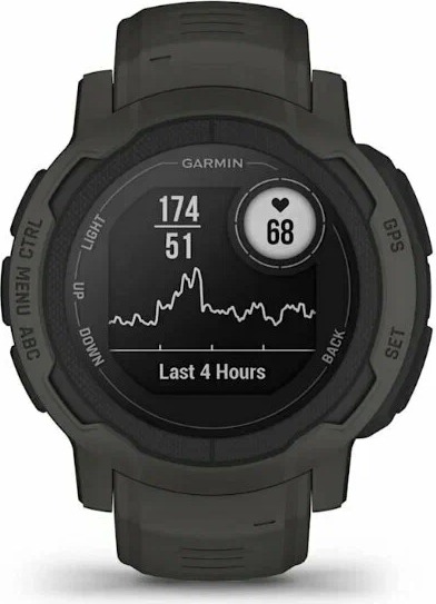 Смарт-часы Garmin Instinct 2 Solar, 45 мм, Черный детальное изображение - 2