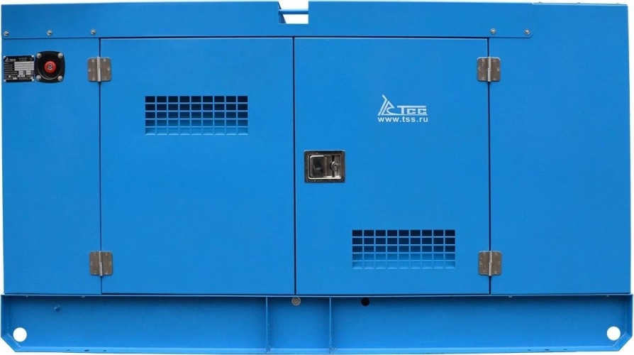 Генератор дизельный ТСС АД-30С-Т400-1РКМ16 (TTD 42TS ST) 045515, в кожухе, 30 кВт, Синий детальное изображение - 3