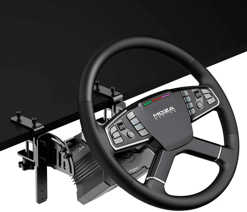 Руль MOZA Truck Driving Sim, Черный детальное изображение - 5