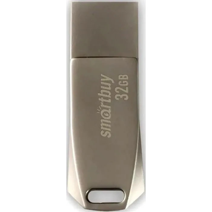 USB Flash накопитель SmartBuy MC35 (SB32 ГБMC35) 32 ГБ, серебряный детальное изображение - 1