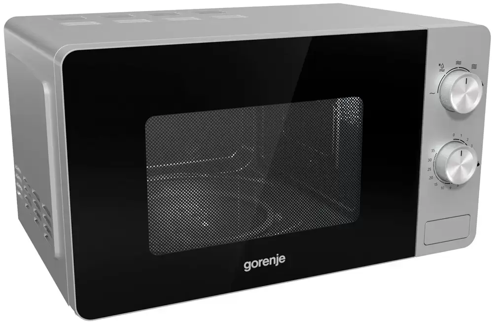 Микроволновая печь Gorenje Essential MO 20 E1S, Серебристый детальное изображение - 3