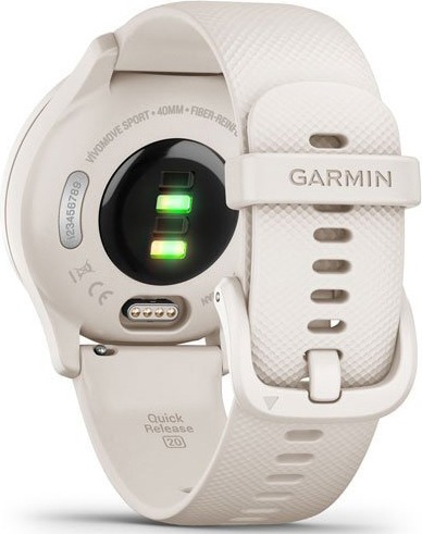 Смарт-часы Garmin Vivomove Sport 40 мм, Белый детальное изображение - 6