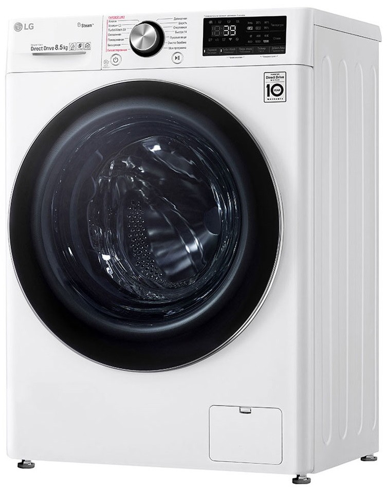 Стиральная машина LG AI DD F2V9GW9W, Белый детальное изображение - 7