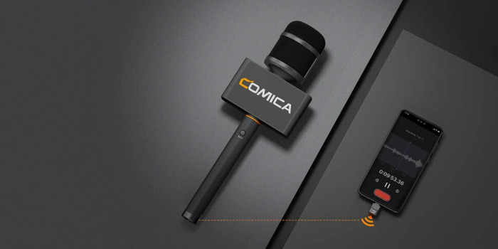 Микрофон репортерский Comica Revo S для смартфона, Черный №16