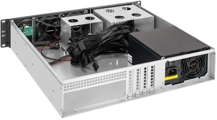 Серверный корпус ExeGate Pro 2U400-02/700ADS, 700 Вт, Черный №4