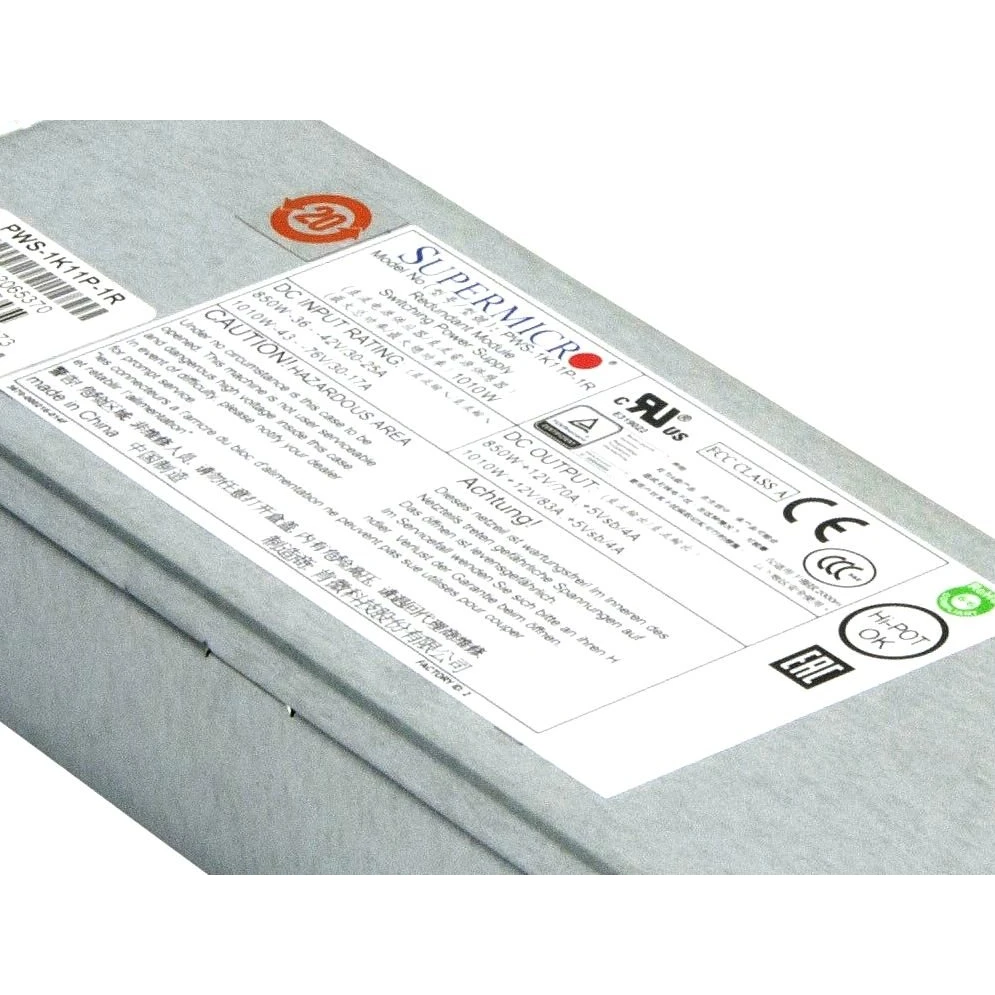 Серверный блок питания SuperMicro PWS-1K11P-1R, 850 Вт детальное изображение - 2