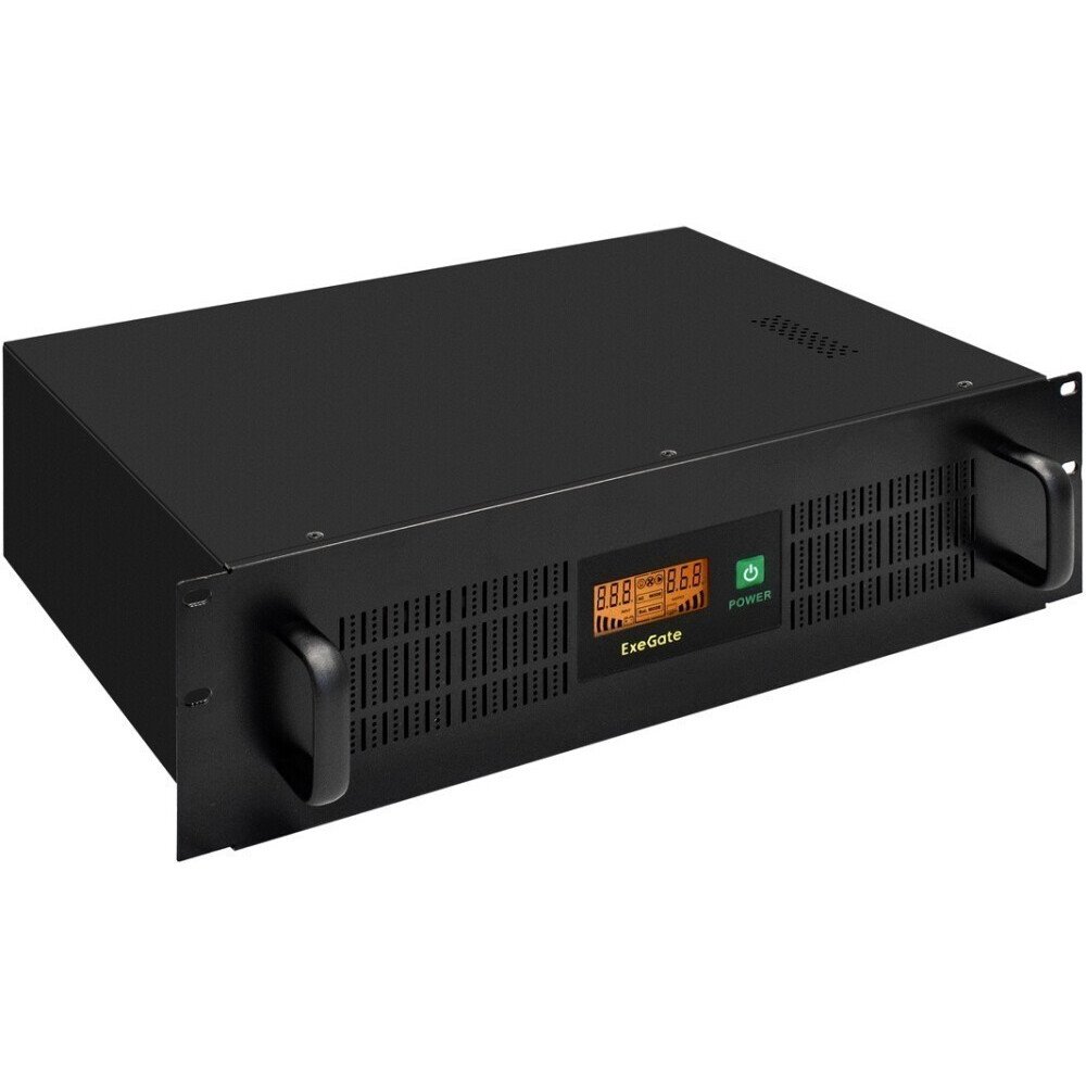 ИБП ExeGate Power ServerRM UNL-1500.LCD.AVR.2SH.4C13.RJ.USB.3U детальное изображение - 1