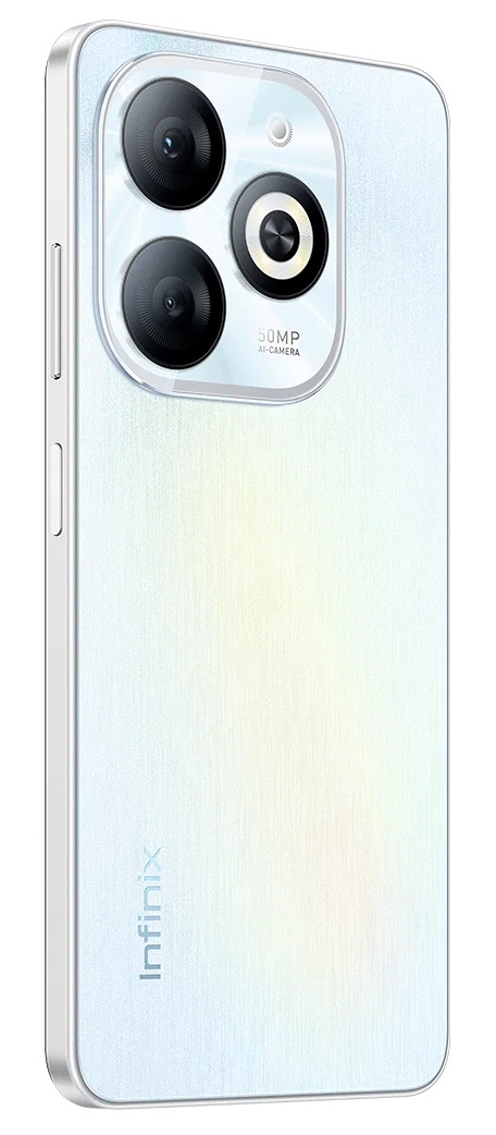 Смартфон Infinix Smart 8 Pro 64 Гб, Galaxy White, Dual nano SIM детальное изображение - 3