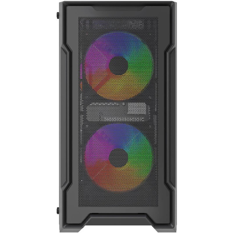 Корпус Powercase Mistral Micro X3B ARGB, Черный детальное изображение - 2
