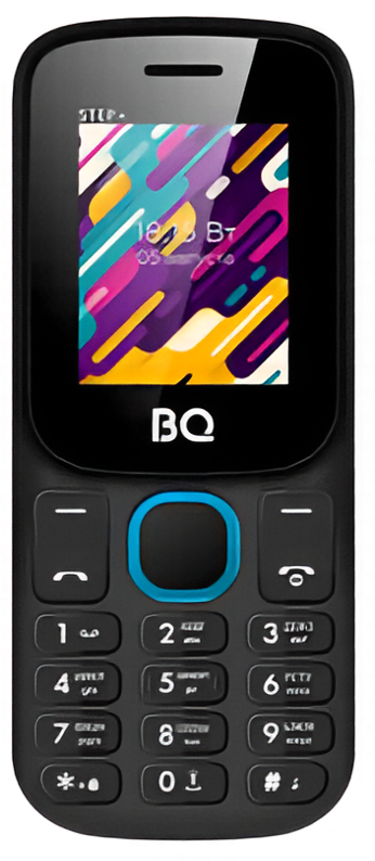Мобильный телефон BQ 1848 Step+, 32 Мб, Черный/Синий, Dual mini-SIM детальное изображение - 2