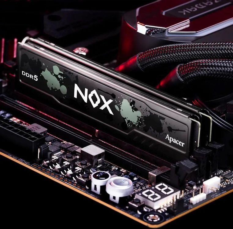 Оперативная память Apacer NOX Black DDR5 6400MHz, AH5U16G64C552MBAA-1, 16 Гб детальное изображение - 3