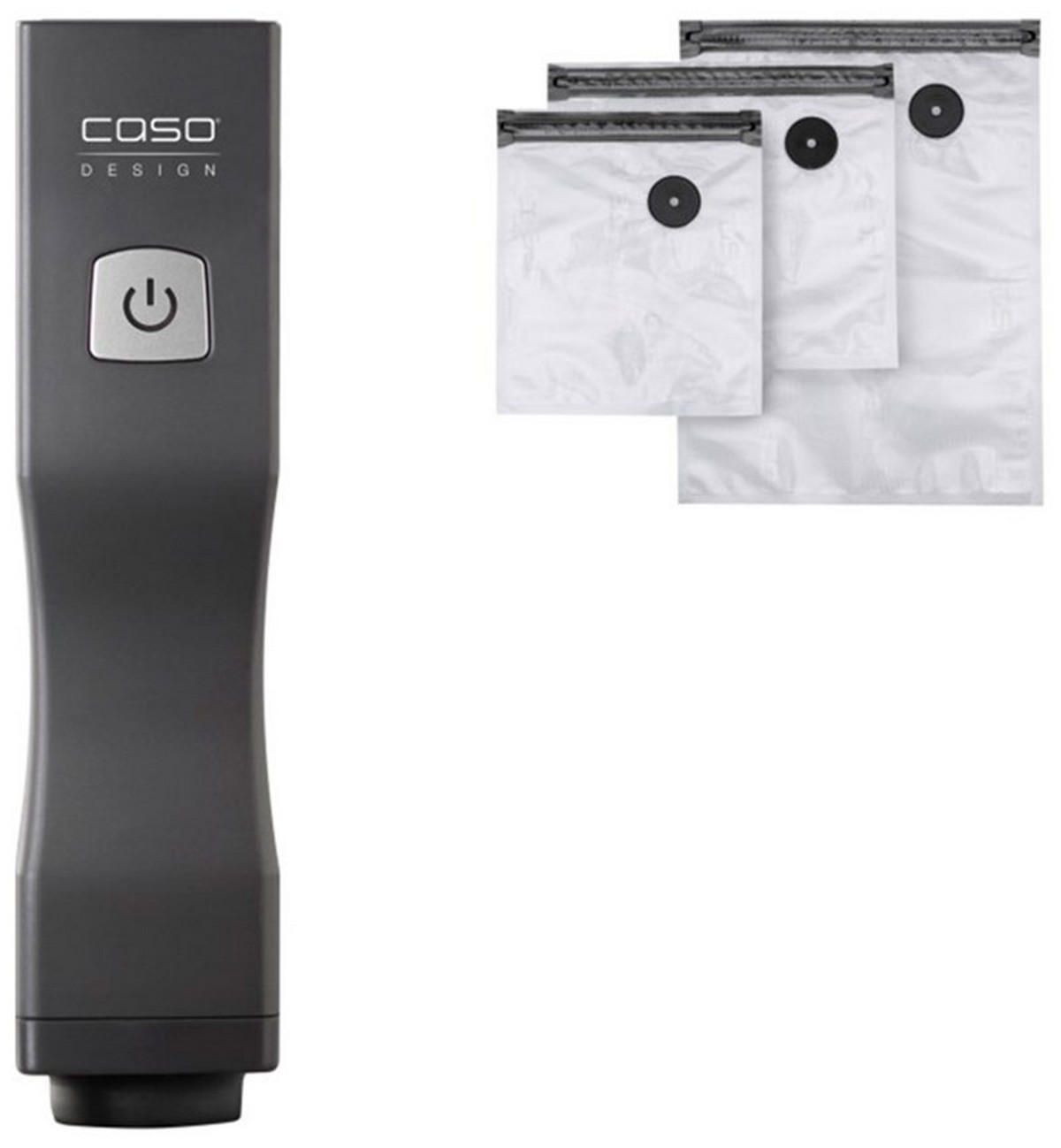 Вакуумный упаковщик Caso Vacu OneTouch, Черный детальное изображение - 1