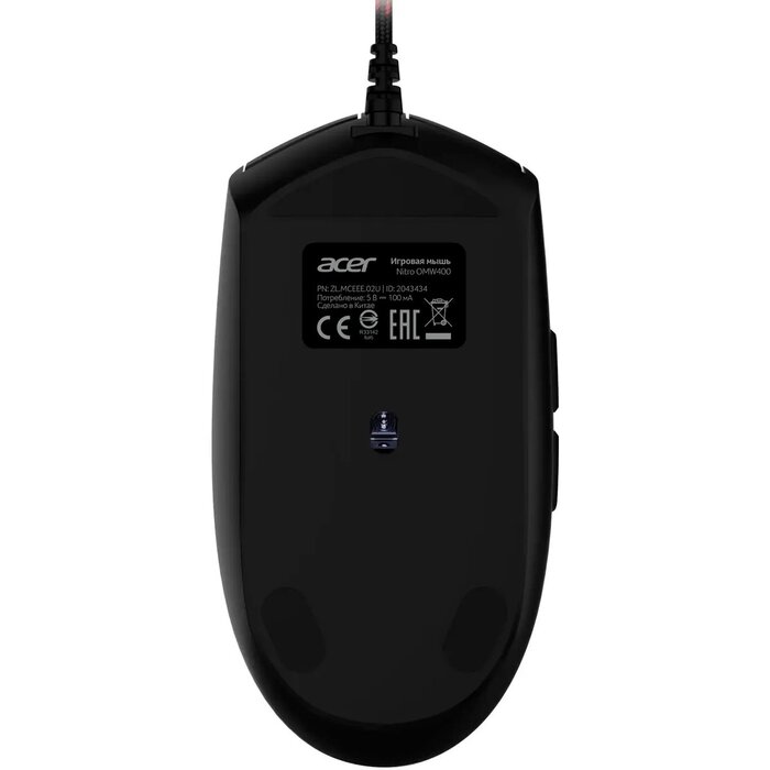 Мышь Acer OMW400, Черный №4