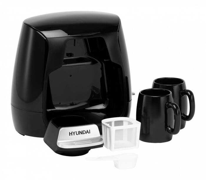 Кофеварка капельная Hyundai HYD-0203, Черный №5