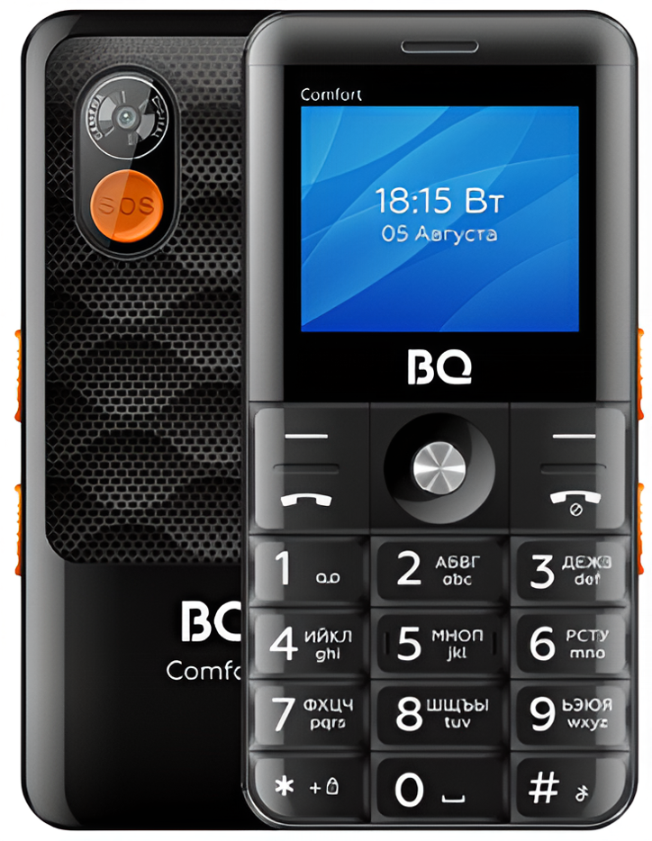 Мобильный телефон BQ 2006 Comfort, 32 Мб, Синий, Dual mini-SIM детальное изображение - 5