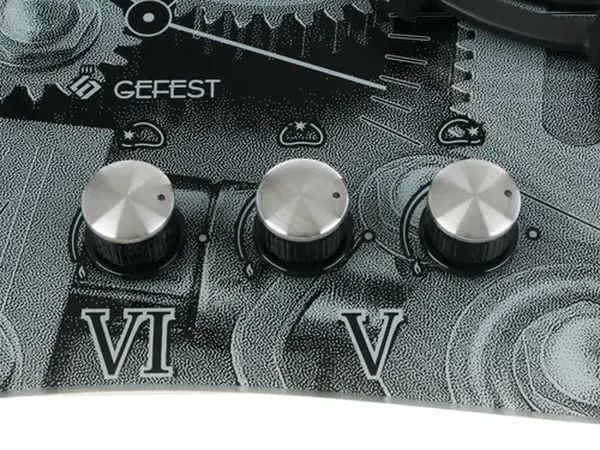 Газовая варочная панель Gefest CH 2120 K1, Серый детальное изображение - 6