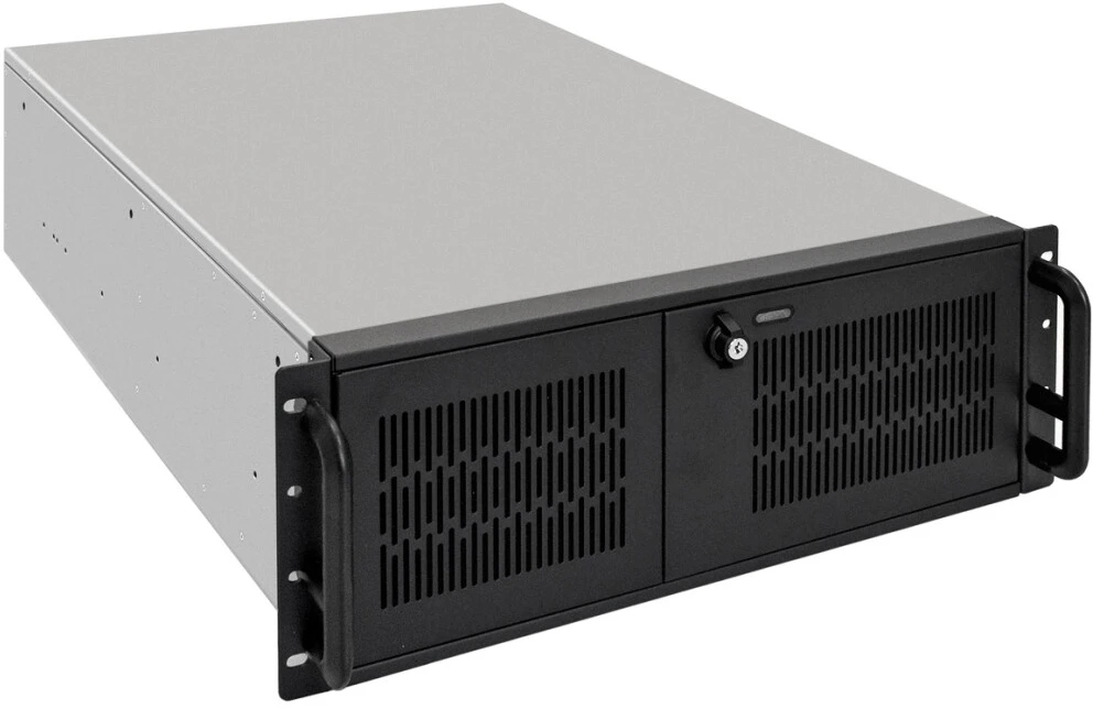 Серверный корпус ExeGate Pro 4U650-010/4U4139L/Redundant 2x1000W, 1000 Вт, Черный детальное изображение - 1