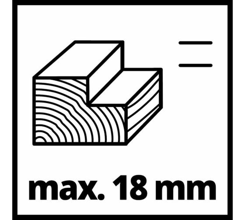 Электрический рубанок Einhell TE-PL 900 4345320, 900 Вт,  Красный детальное изображение - 8