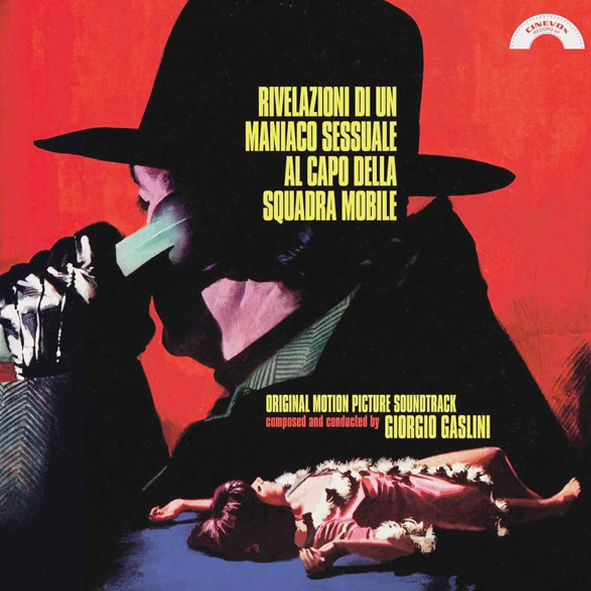 Виниловая пластинка Giorgio Gaslini – Rivelazioni Di Un Maniaco Sessuale Al Capo Della Squadra Mobile (Colonna Sonora Originale Del Film) – Coloured LP детальное изображение - 1