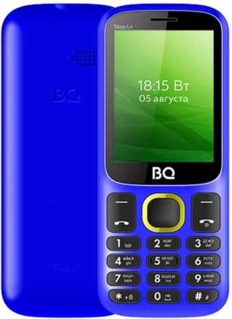 Мобильный телефон BQ 2440 Step L+, 32 Мб, Черный, Dual mini-SIM детальное изображение - 3