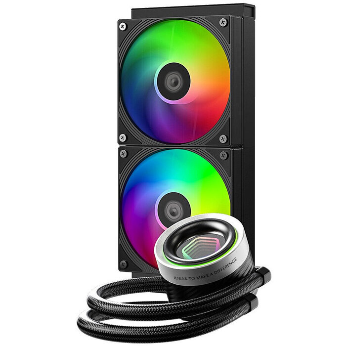Система жидкостного охлаждения ID-COOLING FX240 Infinity ARGB, Черный №2