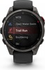 Смарт-часы Garmin Fenix 8 Pro AMOLED DLC, 51 мм, угольно-серый, черный силиконовый ремешок вариант - 4