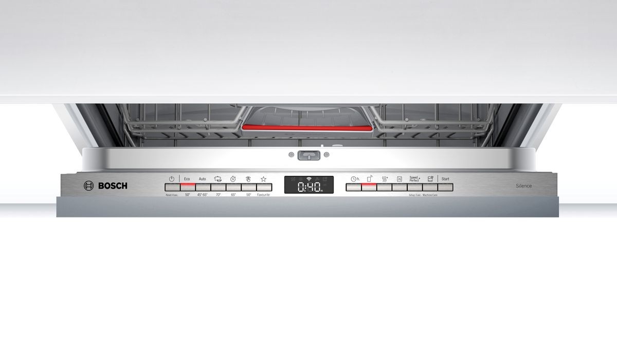 Встраиваемая посудомоечная машина Bosch SMV 4HVX31E, белая детальное изображение - 8