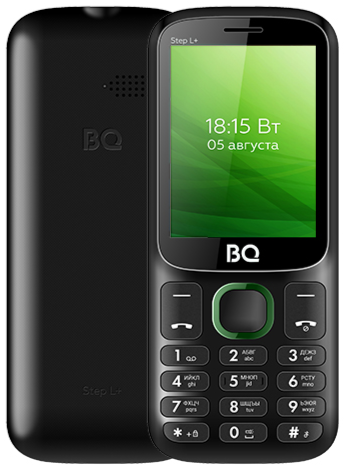 Мобильный телефон BQ 2440 Step L+, 32 Мб, Черный, Dual mini-SIM детальное изображение - 4