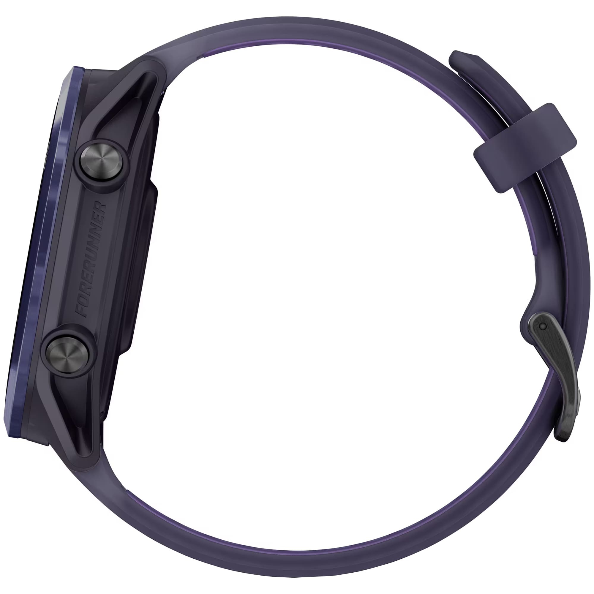 Умные часы Garmin Forerunner 570 47 мм, Темно-серый, алюминиевый безель цвета индиго, пурпурный/индиго ремешок детальное изображение - 3
