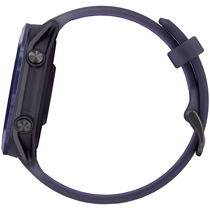 Умные часы Garmin Forerunner 570 47 мм, Темно-серый, алюминиевый безель цвета индиго, пурпурный/индиго ремешок №3