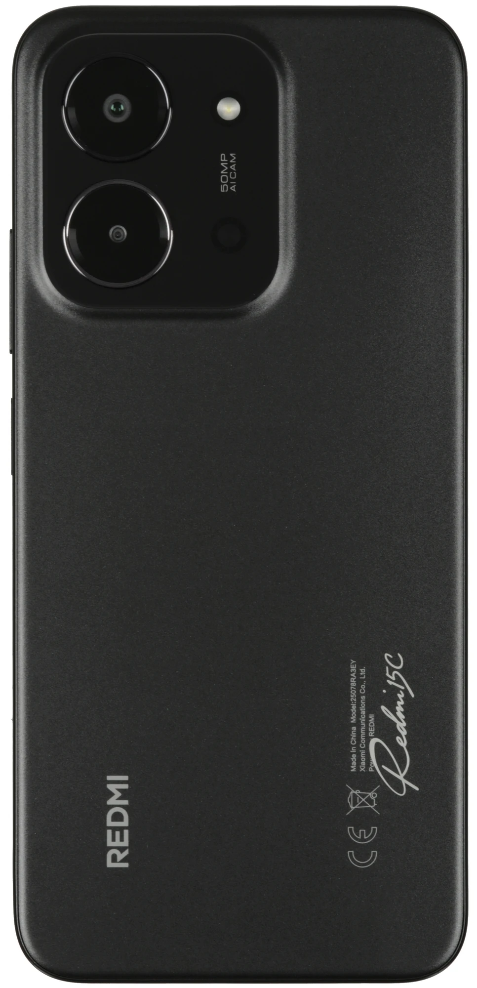 Смартфон Xiaomi Redmi 15C 8/256 Гб, Полуночно-черный, Dual nano SIM детальное изображение - 2