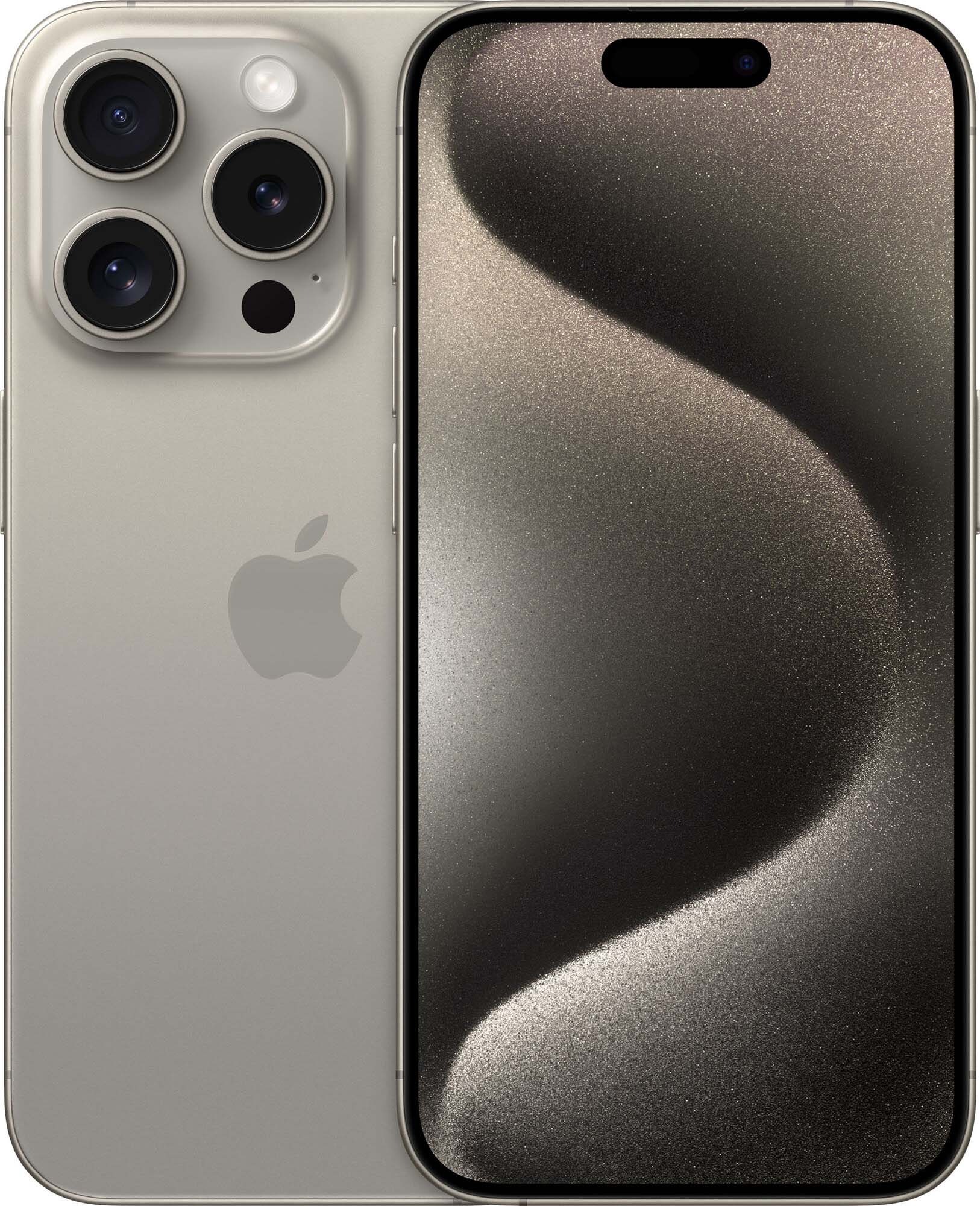 Смартфон Apple iPhone 15 Pro 1 ТБ, Натуральный титан, Dual nano SIM детальное изображение - 1