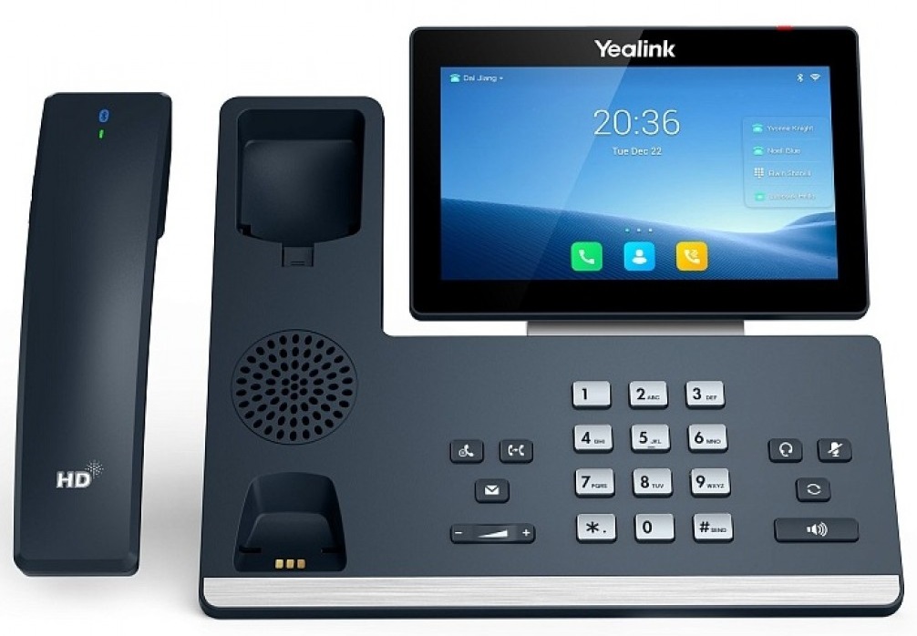 VoIP-телефон Yealink SIP-T58W Pro, Черный детальное изображение - 2