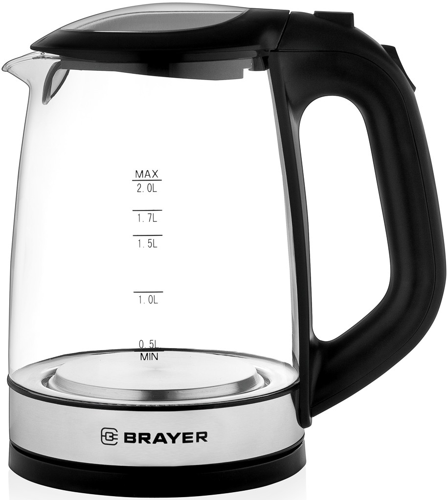 Электрический чайник Brayer BR1040BK 2 л, Черный детальное изображение - 2