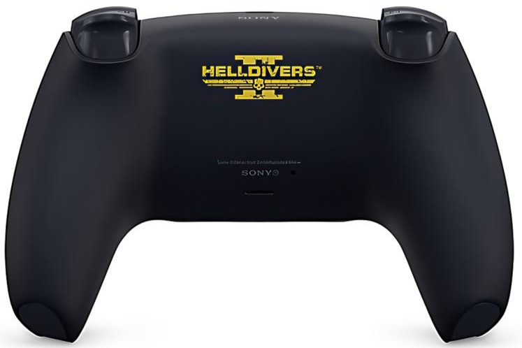 Геймпад Sony DualSense Helldivers 2 Limited Edition, Черный детальное изображение - 3